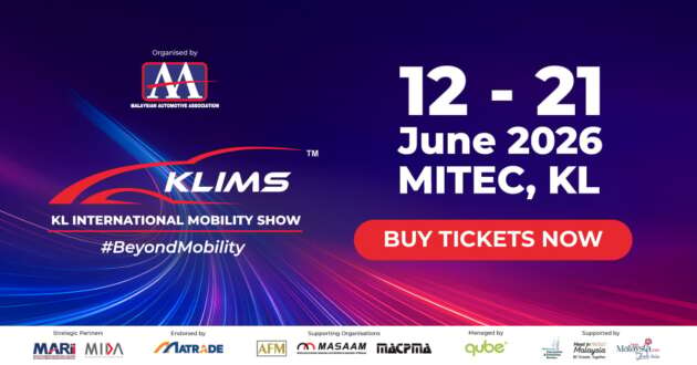 Pandu uji lebih 50 buah kereta dan alami teknologi mobiliti terkini di KLIMS 2026 — 12-21 Jun di MITEC