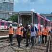LRT Laluan Ampang/Sri Petaling beroperasi sepenuhnya seawal 3 Jun susulan tren tergelincir