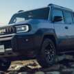 Toyota Land Cruiser FJ mula dijual di Jepun – RM112k, CBU Thailand, enjin petrol 2.7 liter 163 PS/246 Nm, 6AT