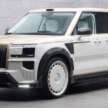 Zeekr 9X kereta China pertama terima ubah suai Mansory – pintu suicide, banyak gentian karbon