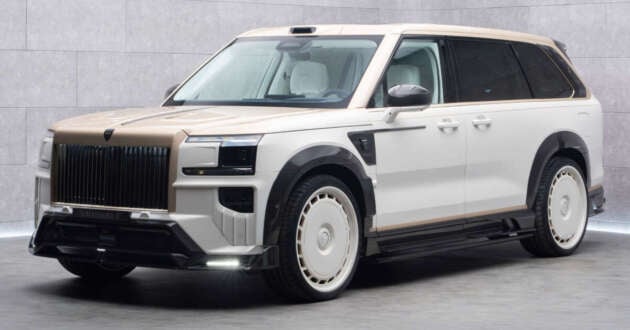 Zeekr 9X kereta China pertama terima ubah suai Mansory – pintu suicide, banyak gentian karbon