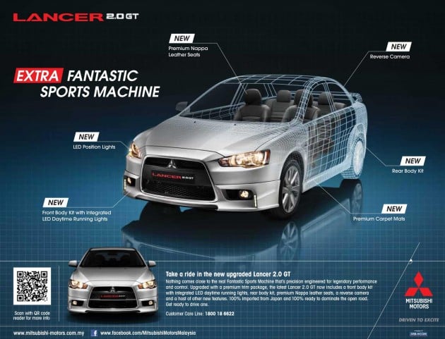 209580_393984227329546_2136128177_o Mitsubishi Lancer 2.0 GT updated in Malaysia