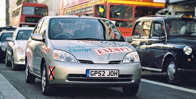 London not fine with idling engines