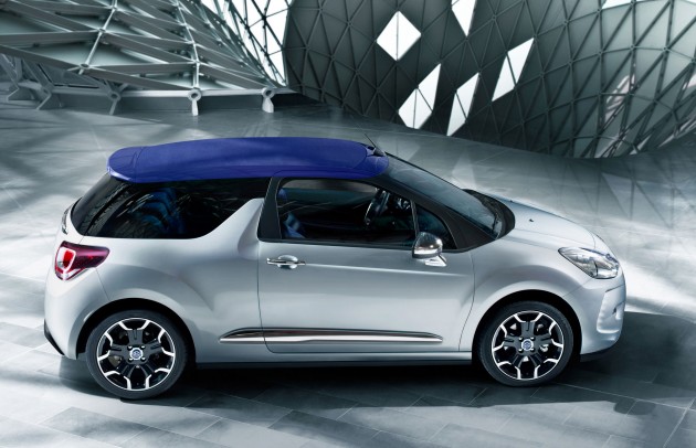 Citroën DS3 Cabrio – first pictures and details revealed ahead of Paris Motor Show 2012