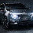 Peugeot Urban Crossover Concept hints at the future