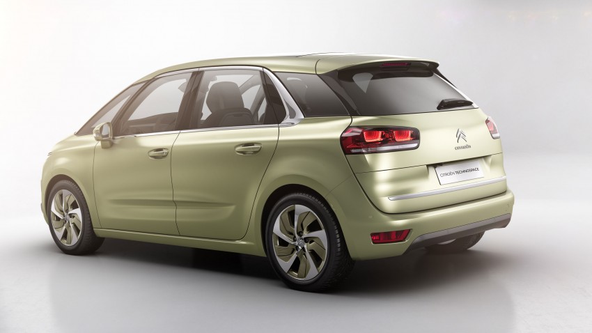 Geneva-bound Citroën Technospace previews next C4 Picasso; uses new EMP2 platform to shock the market 153466