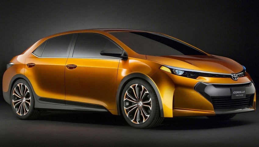 Toyota Corolla Furia Concept previews next-gen Corolla Altis – bigger body, edgier design 149901