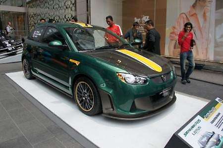A closer look at the Proton Satria Neo R3 Lotus Racing