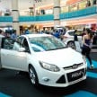 Ford Focus on show at Sunway Pyramid, now open for registration with a chance to win a new car