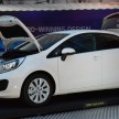 Kia Rio launched – 1.4 EX and SX, RM74k-RM80k