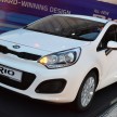 Kia Rio launched – 1.4 EX and SX, RM74k-RM80k