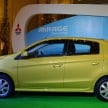 Mitsubishi Mirage officially launched – RM55k to 63k