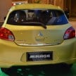 Mitsubishi Mirage officially launched – RM55k to 63k