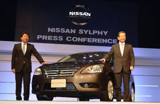 DSC_0138b Nissan Sylphy launched in Thailand – new model gets improved 1.6, new 1.8, CVT; from 746,000 baht