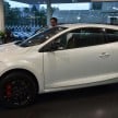 Renault Megane RS 265 Cup launched – RM235k