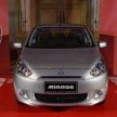 Mitsubishi Mirage officially launched – RM55k to 63k