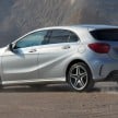DRIVEN: W176 Mercedes-Benz A-Class – we sample the A200, A250 and A250 Sport in Slovenia