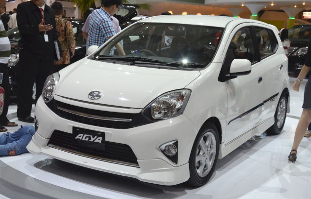Toyota Agya makes it a double debut at IIMS