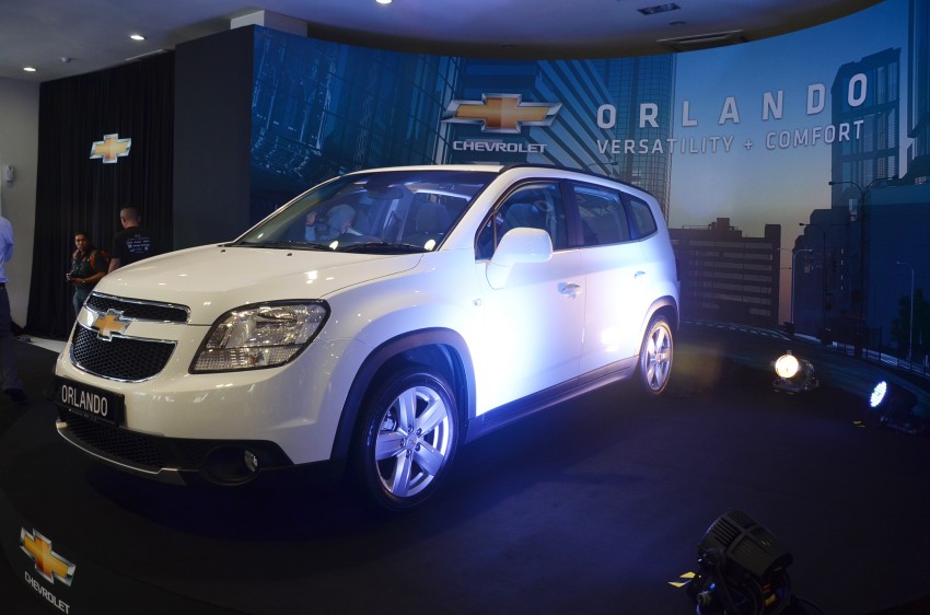 Chevrolet Orlando officially launched – RM118,888 145778