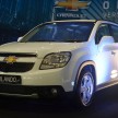 Chevrolet Orlando officially launched – RM118,888