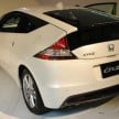 Honda CR-Z launched – RM115k OTR with insurance