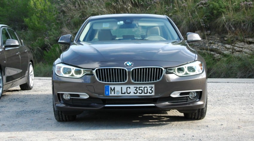 DRIVEN: BMW F30 3 Series – 320d diesel and new four-cylinder turbo 328i sampled in Spain! 85338