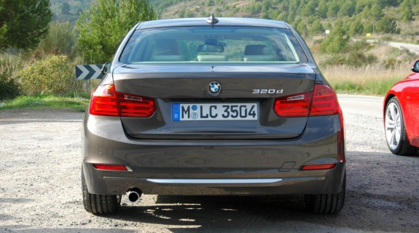 DRIVEN: BMW F30 3 Series – 320d diesel and new four-cylinder turbo 328i sampled in Spain! 85315