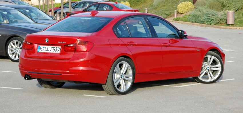 DRIVEN: BMW F30 3 Series – 320d diesel and new four-cylinder turbo 328i sampled in Spain! 85290