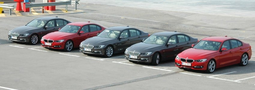 DRIVEN: BMW F30 3 Series – 320d diesel and new four-cylinder turbo 328i sampled in Spain! 85323