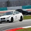 BMW M5 and M3 Coupe driven on track at the BMW M Track Experience Asia 2012, Sepang
