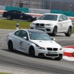 BMW M5 and M3 Coupe driven on track at the BMW M Track Experience Asia 2012, Sepang