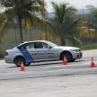 BMW M5 and M3 Coupe driven on track at the BMW M Track Experience Asia 2012, Sepang
