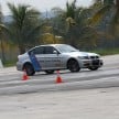 BMW M5 and M3 Coupe driven on track at the BMW M Track Experience Asia 2012, Sepang