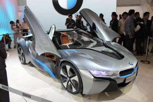 BMW’s i8 Concept blows the top off at Auto China 2012