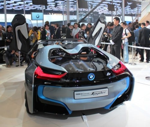 BMW’s i8 Concept blows the top off at Auto China 2012