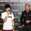 Power is nothing without control: Mika Hakkinen performs stunts at ‘Join the Pact’ event