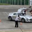Power is nothing without control: Mika Hakkinen performs stunts at ‘Join the Pact’ event