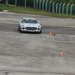 Power is nothing without control: Mika Hakkinen performs stunts at ‘Join the Pact’ event