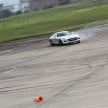 Power is nothing without control: Mika Hakkinen performs stunts at ‘Join the Pact’ event