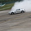 Power is nothing without control: Mika Hakkinen performs stunts at ‘Join the Pact’ event