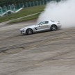 Power is nothing without control: Mika Hakkinen performs stunts at ‘Join the Pact’ event