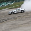 Power is nothing without control: Mika Hakkinen performs stunts at ‘Join the Pact’ event