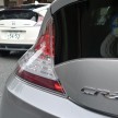 TESTED: Honda CR-Z Hybrid, both Manual and CVT driven in Malaysia and Japan