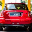 MINI One is back – more kit, price 3k up, RM146,888