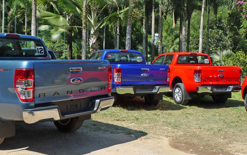New Ford Ranger T6 Test Drive Report from Chiang Rai 77529