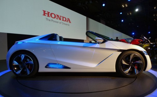 P1060895b Tokyo 2011: Honda EV-STER previews electric powered, rear-wheel drive, two-seater convertible