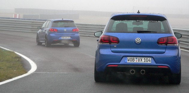 Volkswagen Golf R and Scirocco R siblings sampled