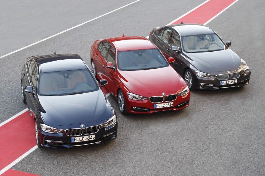 DRIVEN: BMW F30 3 Series – 320d diesel and new four-cylinder turbo 328i sampled in Spain! 86085