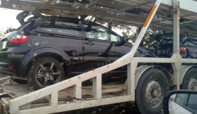 Proton Satria Neo CPS – new R3 examples spotted
