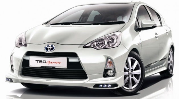 Toyota Prius c TRD Sportivo: orders open, RM104k